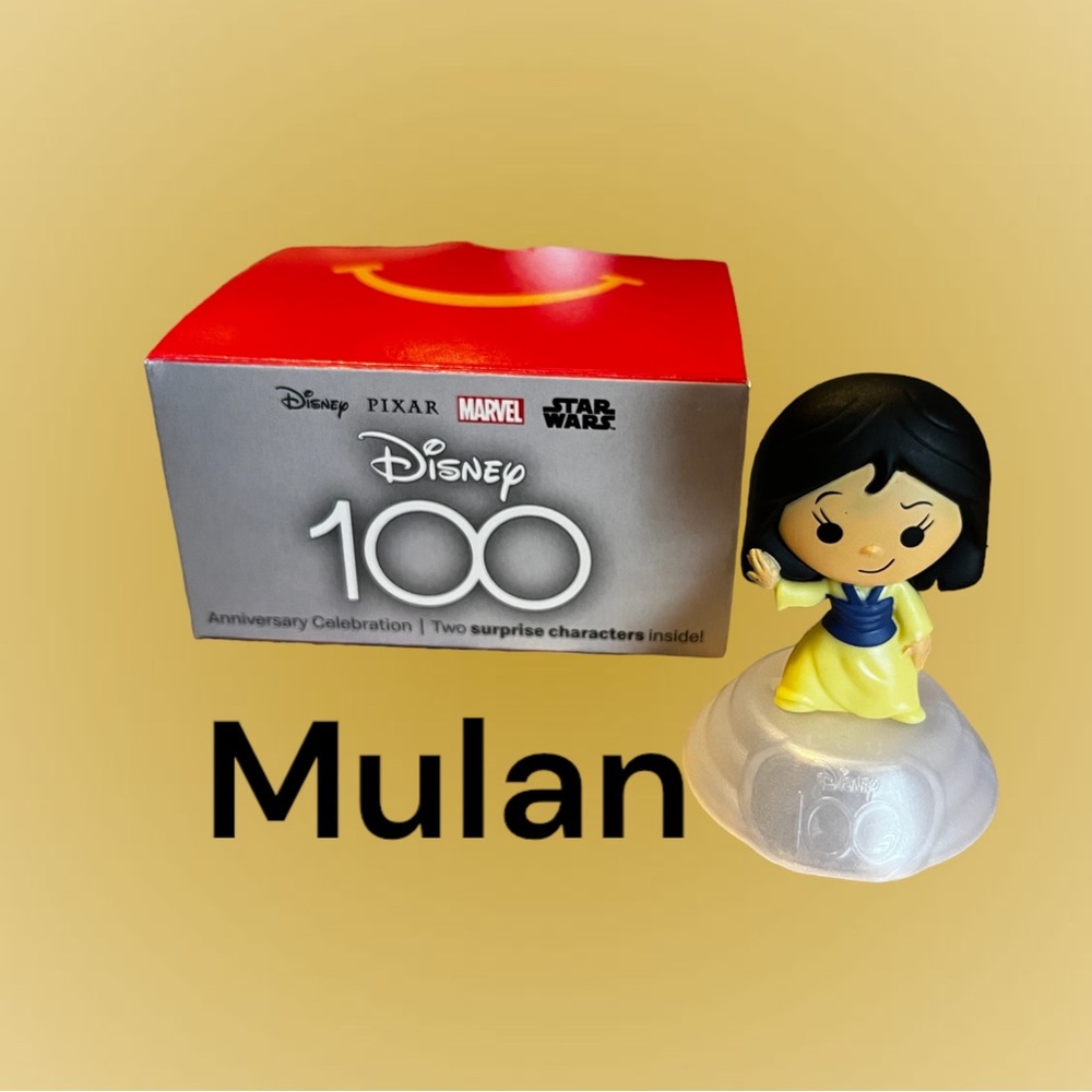 Disney McDonald’s 100 Anniversary Celebration Happy Meal Toy | Mulan